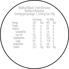 Load image into Gallery viewer, Nextfood Muesli - Fresh Romance (Lychee, Rose &amp; Apple) 350g
