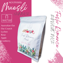 Load image into Gallery viewer, Nextfood Muesli - Fresh Romance (Lychee, Rose &amp; Apple) 1KG
