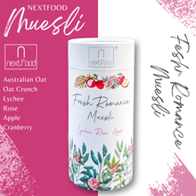 Load image into Gallery viewer, Nextfood Muesli - Fresh Romance (Lychee, Rose &amp; Apple) 350g
