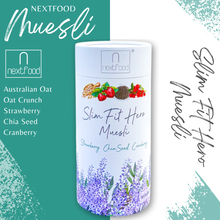 Load image into Gallery viewer, Nextfood Muesli - Slim Fit Hero (Strawberry, Chia Seed &amp; Cranberry) 350g
