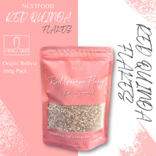 Load image into Gallery viewer, Nextfood Red Quinoa Flakes (200g)
